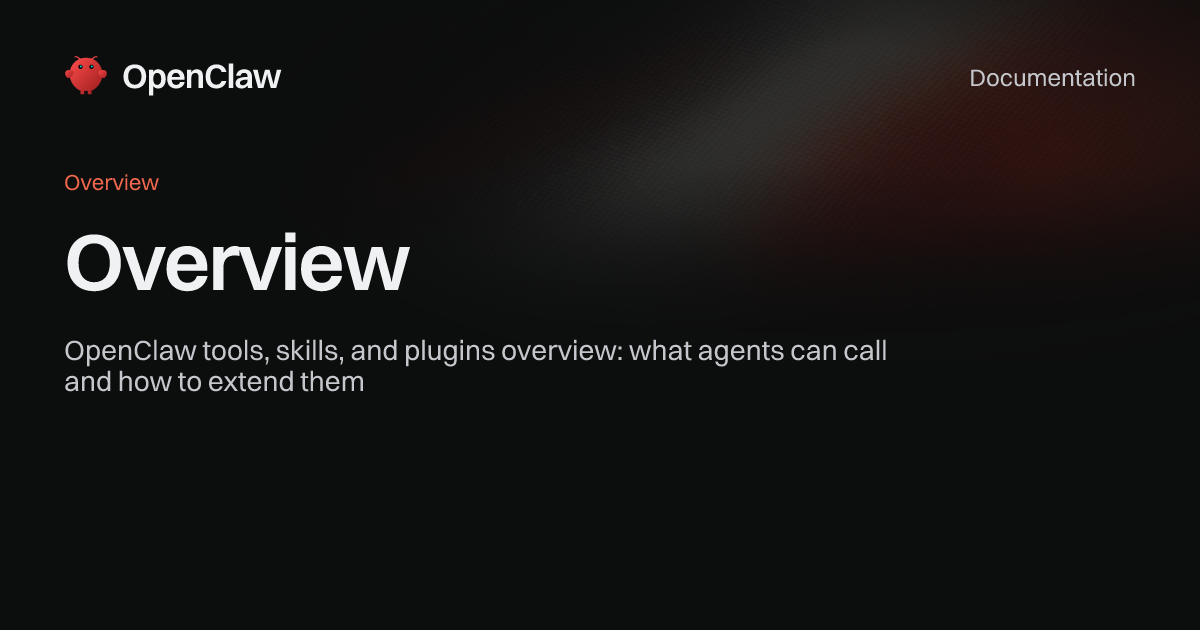 Overview - OpenClaw