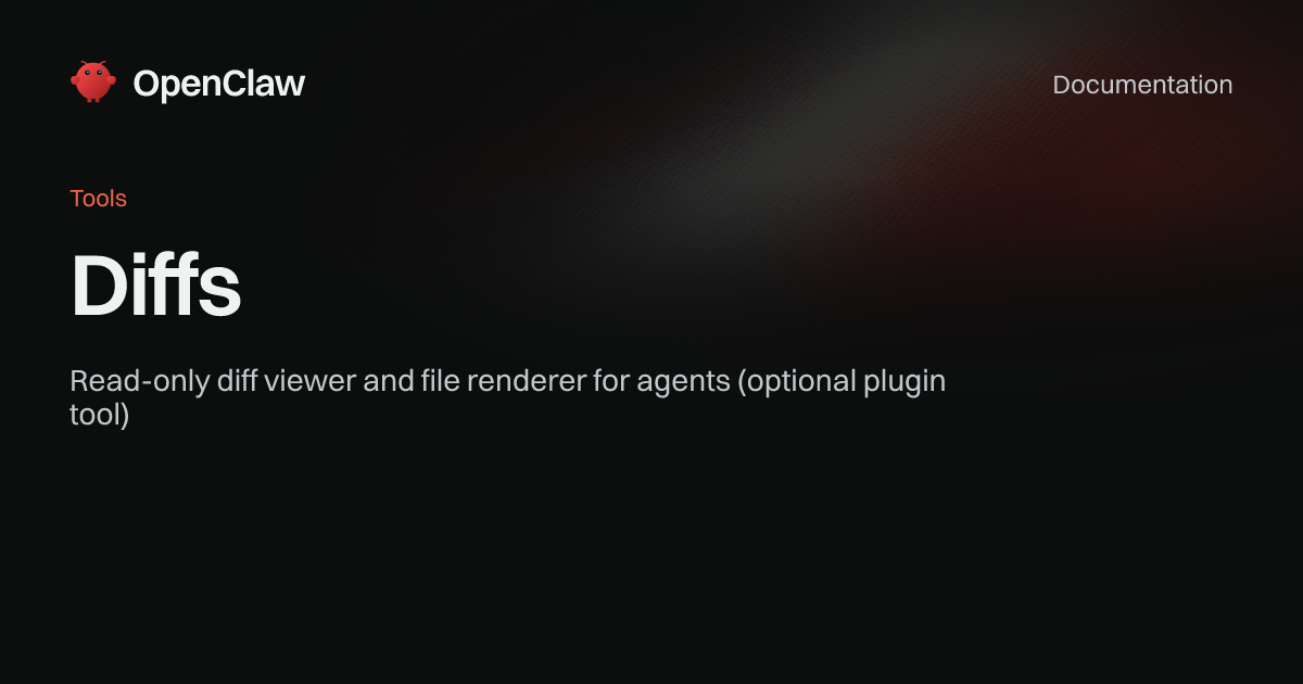 Diffs - OpenClaw
